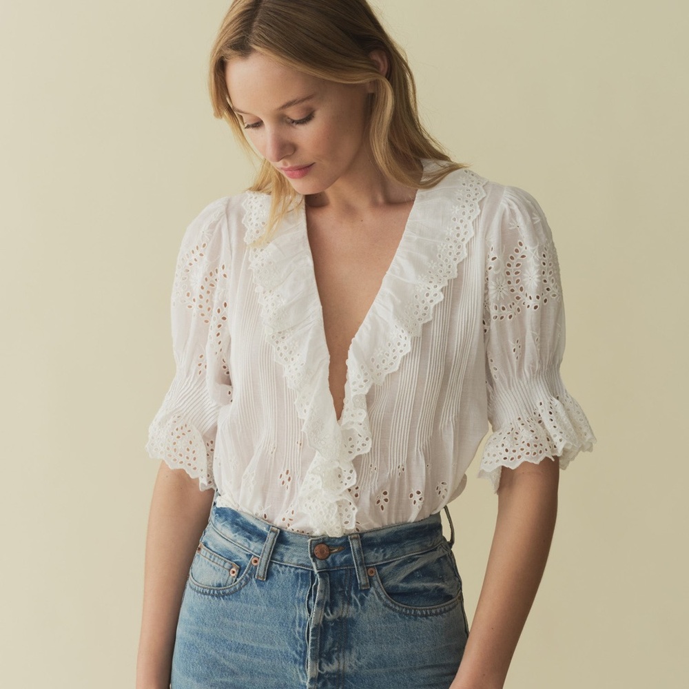 Doen Eyelet Henri Top L